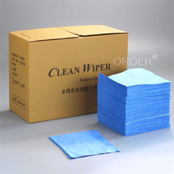 ORDER®X-70 1/4 fold interfolded woodpulp polyester blend auto car soft low-linting wipe towels