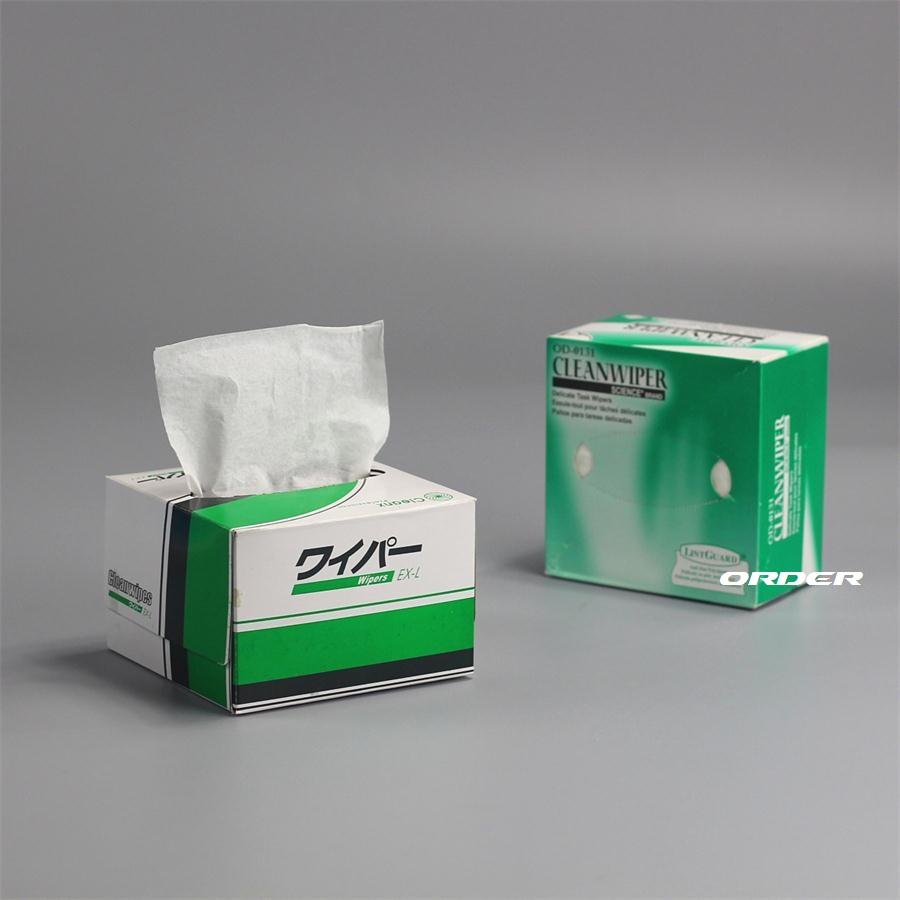 Delicate task optic wipes extra absorbent cleaning tissues