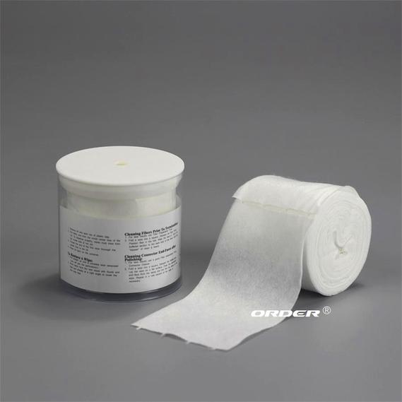 Fiber Optic mini-tub perforated roll non woven lint free Cleaning cloths