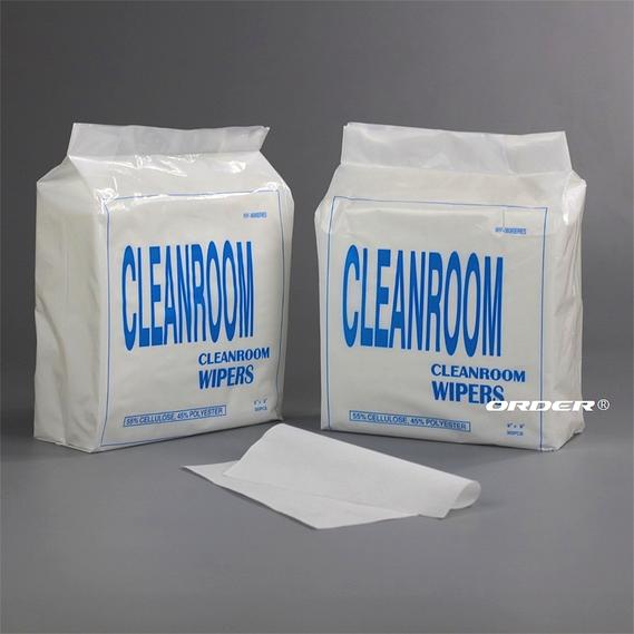 ORDER®WIP-0609 lint free highly absorbent cleanroom non-woven dust-free cleaning wipers