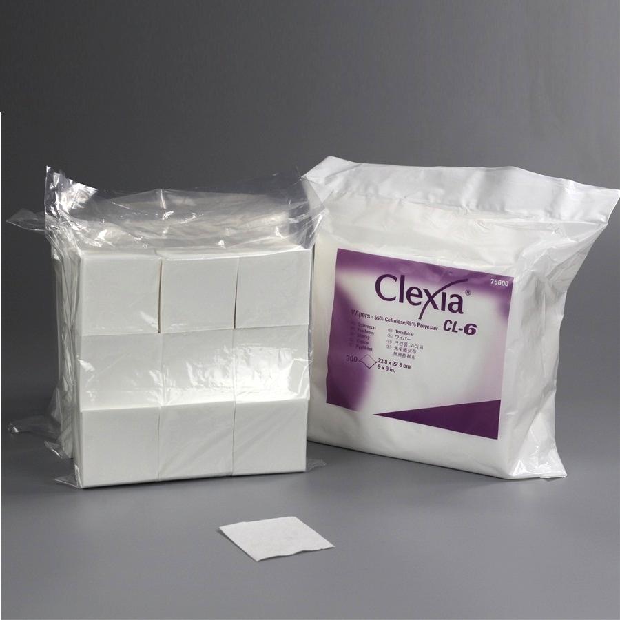 Clexia®CL6-603 cleanroom cellulose/polyester nonwoven electronics wiping wipers