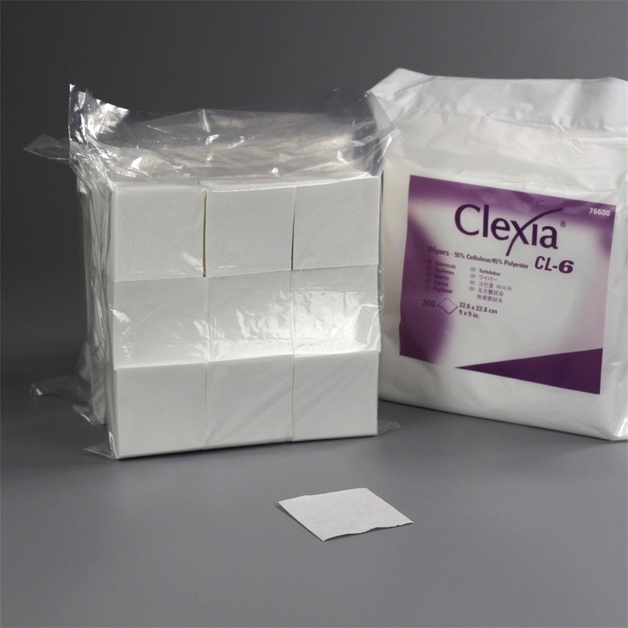 Clexia®CL6-603 cleanroom cellulose/polyester nonwoven electronics wiping wipers