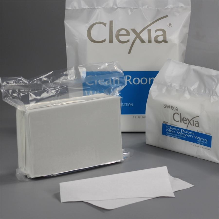 Clexia®SW609 light-duty cleanroom non-woven multi-purpose cleaning cloths