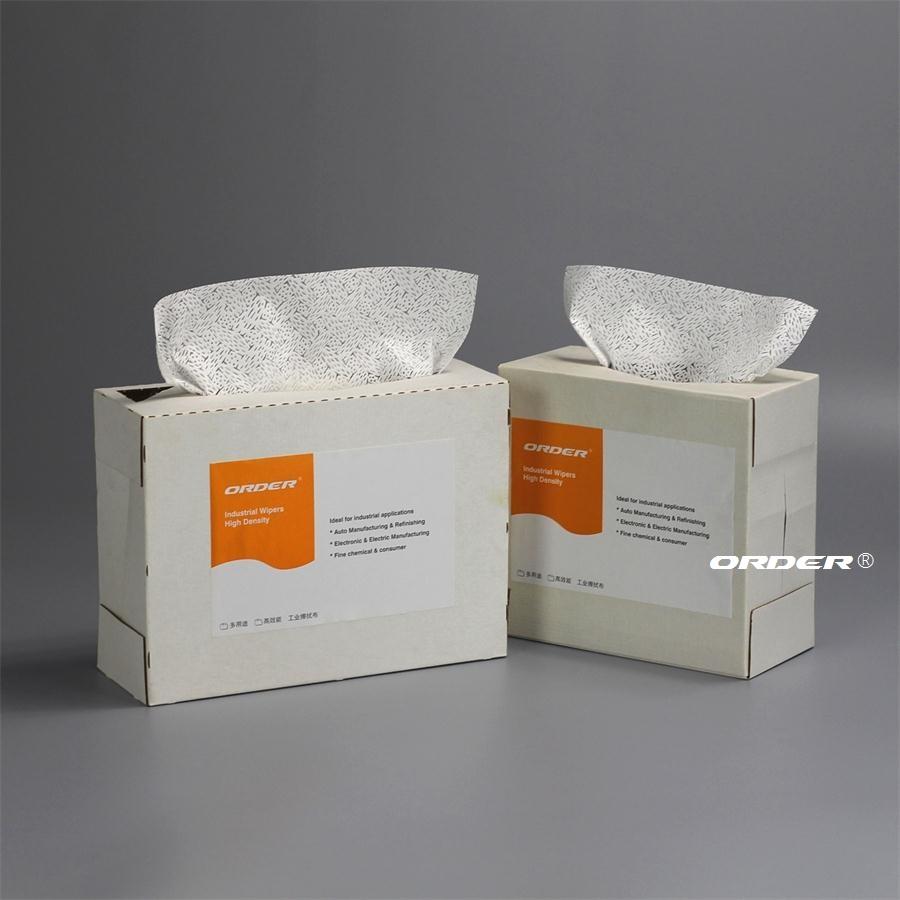 ORDER® PX-3331W Pop-Up Box Melt blown non woven fabric multi-purpose wiping cloths