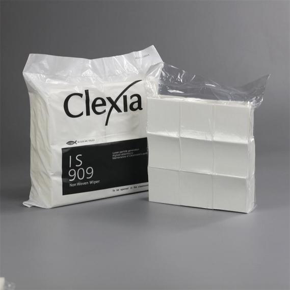 Clexia®IS903 highly absorbent cellulose/polyester non woven cleanroom general wiping wipes 