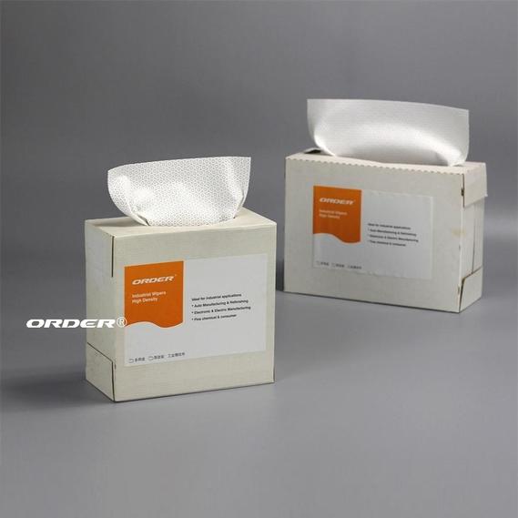 ORDER® PX-3339 white Pop-Up Box oil absorbent Melt-blown Degreasing Wipes