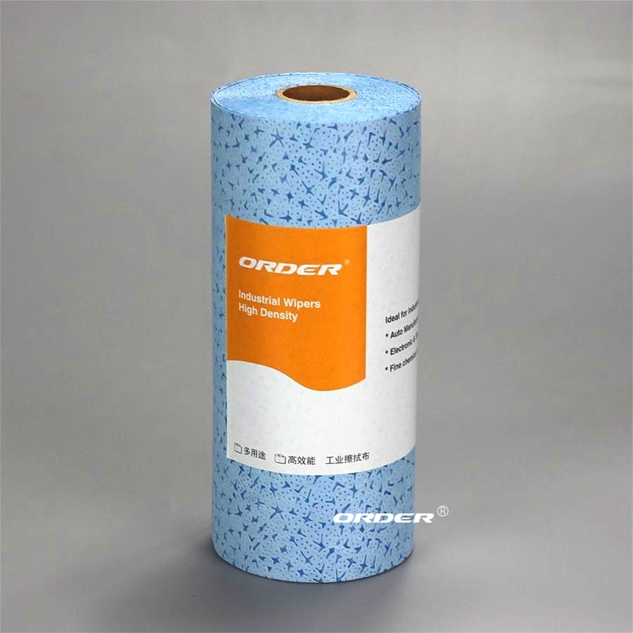 ORDER®X-3332B Small Perforated Roll meltblown PP oil absorbent heavy duty wiping wipers