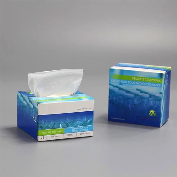 Critical cleaning tasks of lenses 34155 multi-purpose Optical Fiber cleaning paper wipes