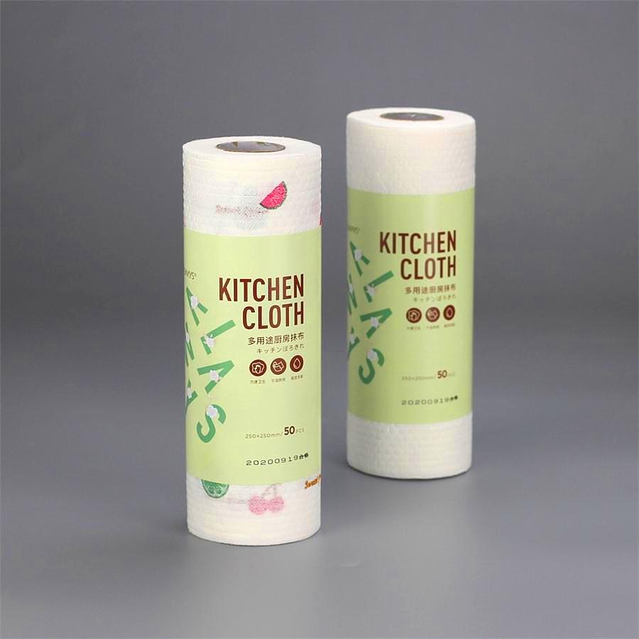 High Quality new customized super absorbent kitchen disposable cleaning nonwoven cloths wipers