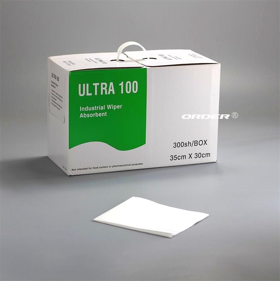 ORDER®X-60 daily use Quarter-fold cellulose polyester workshop Non-woven lint-free wiping wipes