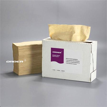 ORDER® L20-W3042-1  pop up box Embossed brown 3 ply Virgin Woodpulp light-duty general-purpose cleaning paper-副本
