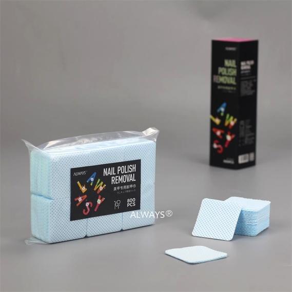 High quality Meltblown PP lint free nail wipes for salon use nail polish remover