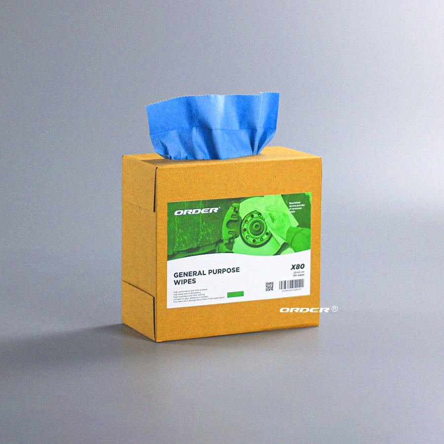 ORDER Kim-X80 Cloths Blue Durable and abrasion-resistant Strong solvent-resistant pop up box cleaning towels