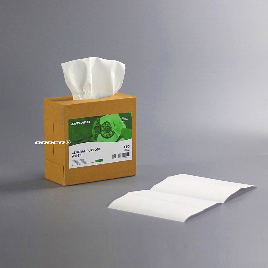 ORDER KIM-X60 Inexpensive Effective Soft low-linting industrial Light-Duty cleaning dry wipes