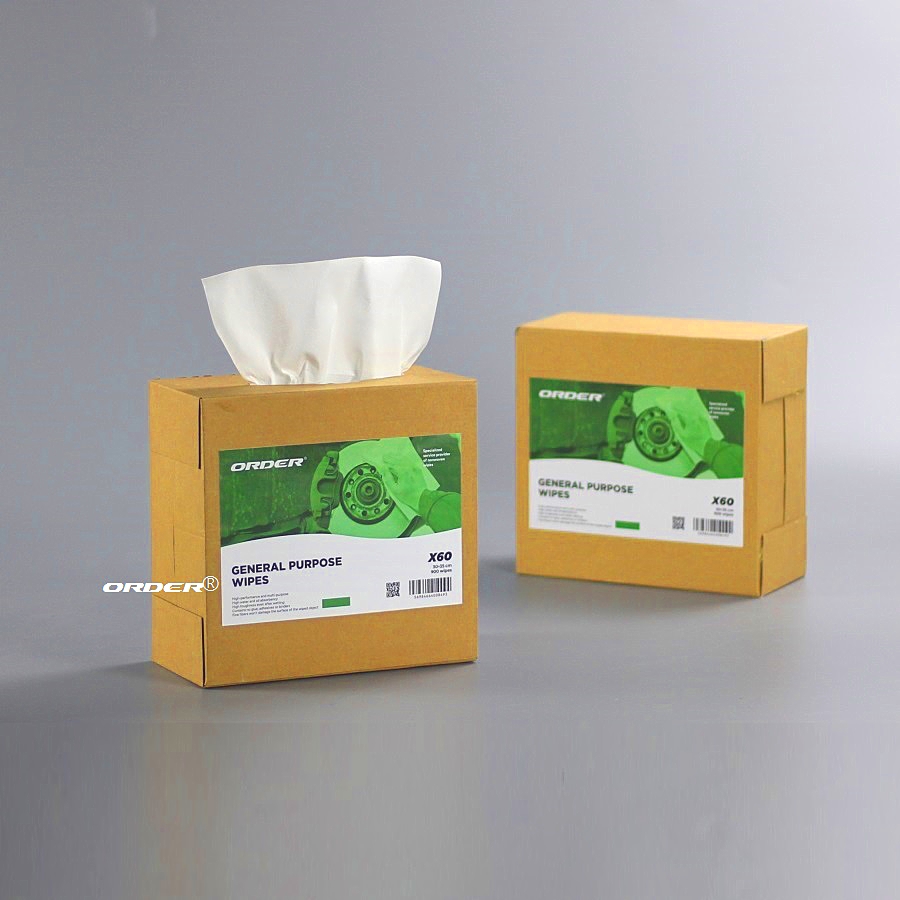 ORDER KIM-X60 Inexpensive Effective Soft low-linting industrial Light-Duty cleaning dry wipes